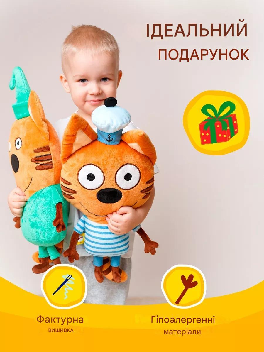 М'яка іграшка-подушка Три Кота Коржик 45 см (27415185) - фото 4