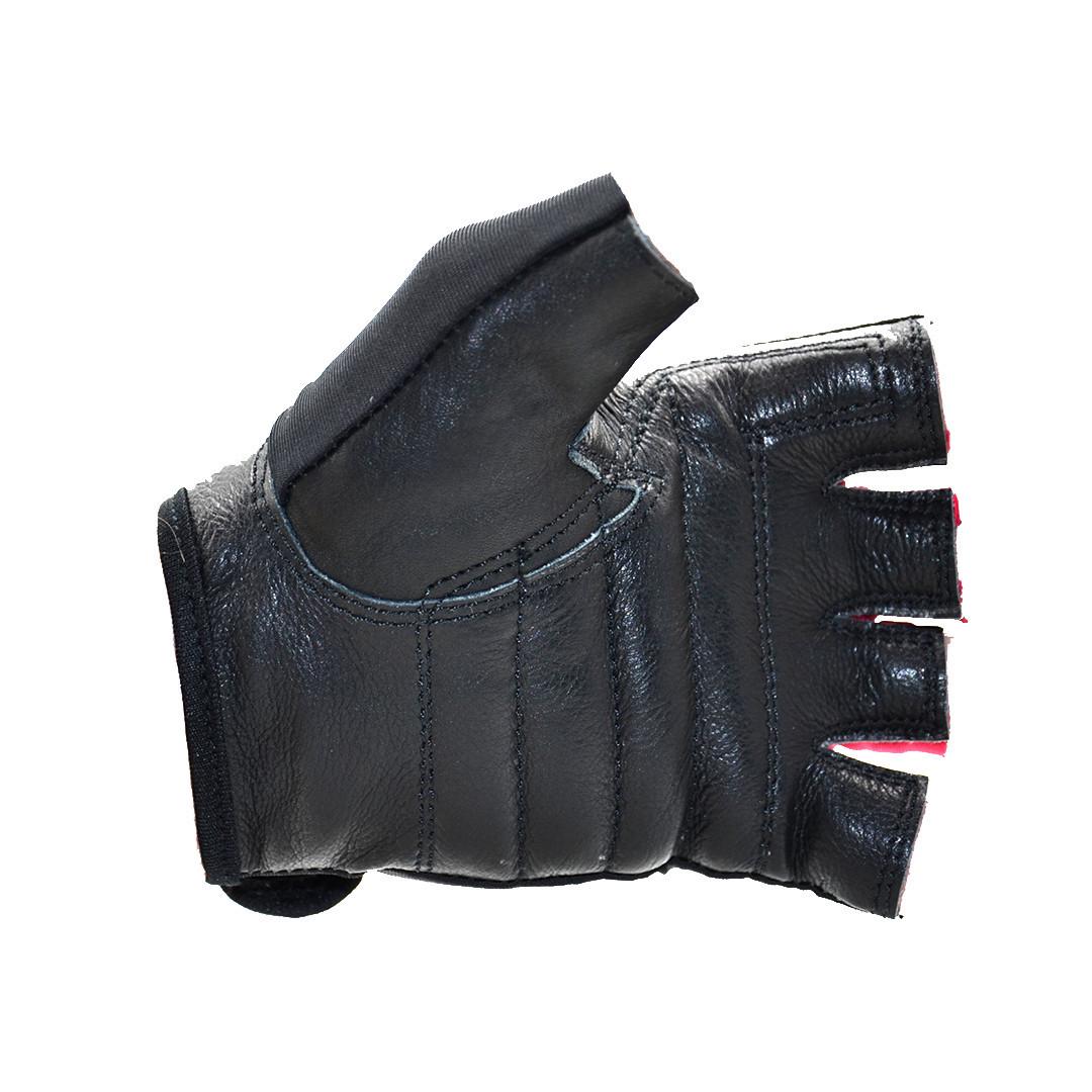 Перчатки для фитнеса MadMax MFG-251 Rainbow XS Rubine Red (A-012633) - фото 4