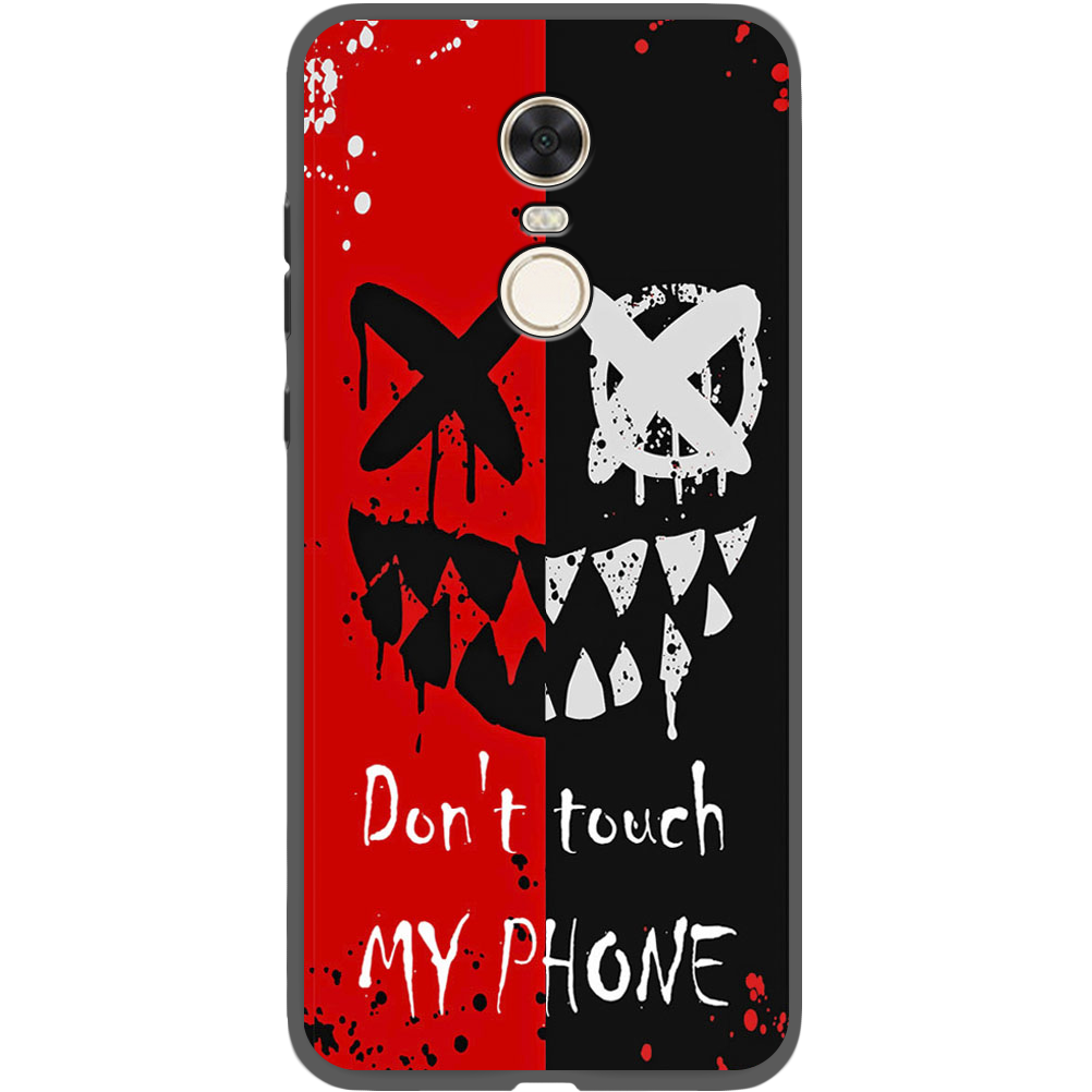 Чехол BoxFace Xiaomi Redmi 5 Plus Bad Smile Черный силикон (32522-up2468-34772)