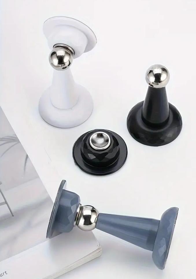 Стопор для дверей магнитный на стену/пол 1 шт. Серый (2743581504) - фото 5 Стопор для дверей магнитный на стену/пол 1 шт. Серый (2743581504) - фото 5