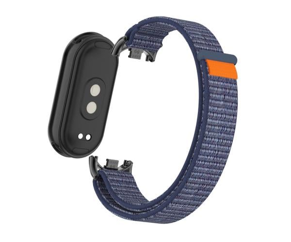 Ремінець Epik Nylon для смарт-годинників Xiaomi Smart Band 8/Band 9 Темно-синій - фото 1