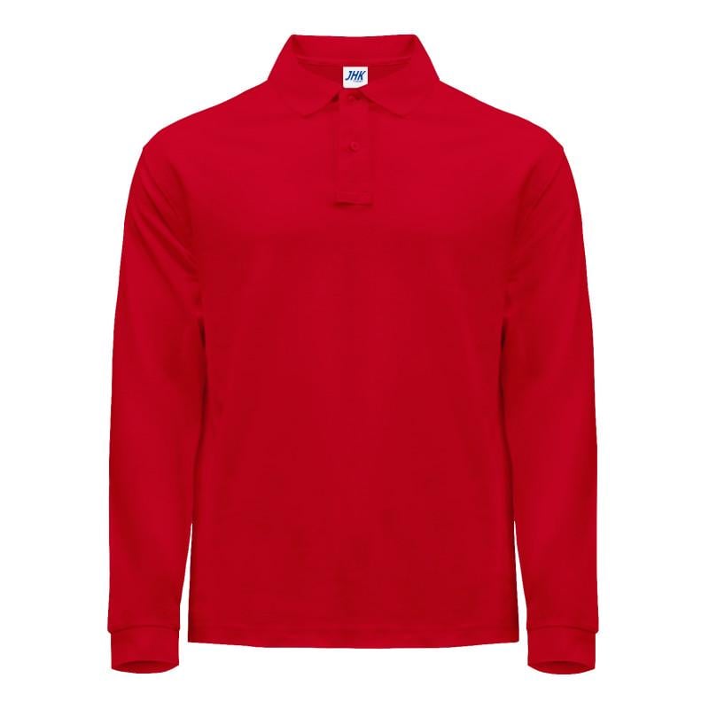 Поло JHK POLO REGULAR MAN LS 3XL Красный (RD)