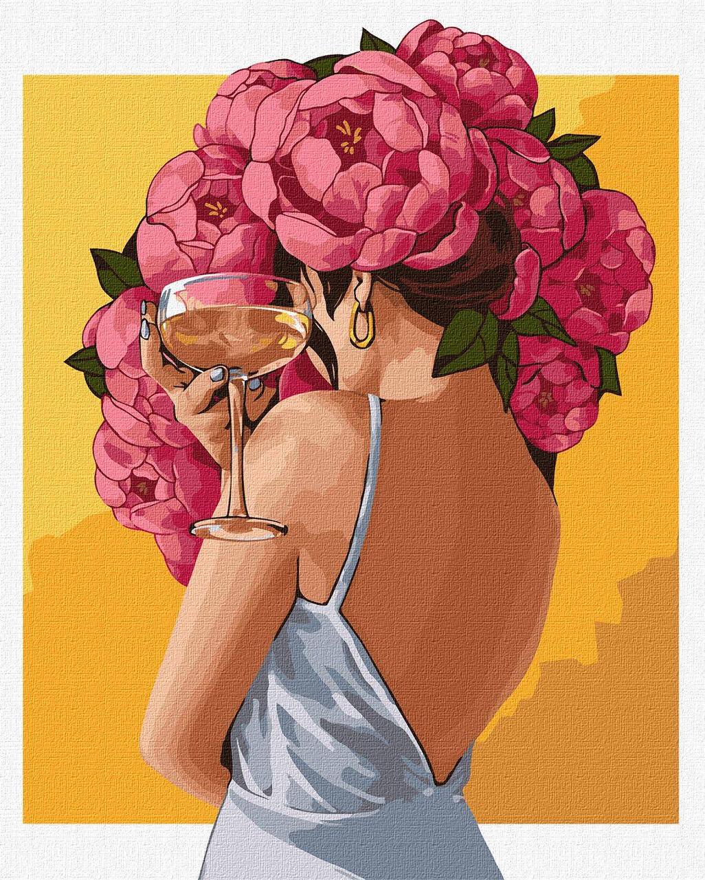 Картина по номерам Ideyka Цветущая тайна 40х50 см (2824286770)