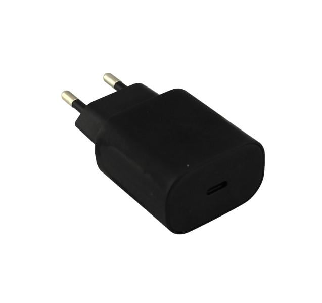 Зарядний пристрій для телефонів PD Adapter 9173 Type-C 25W Black (79866172) - фото 1