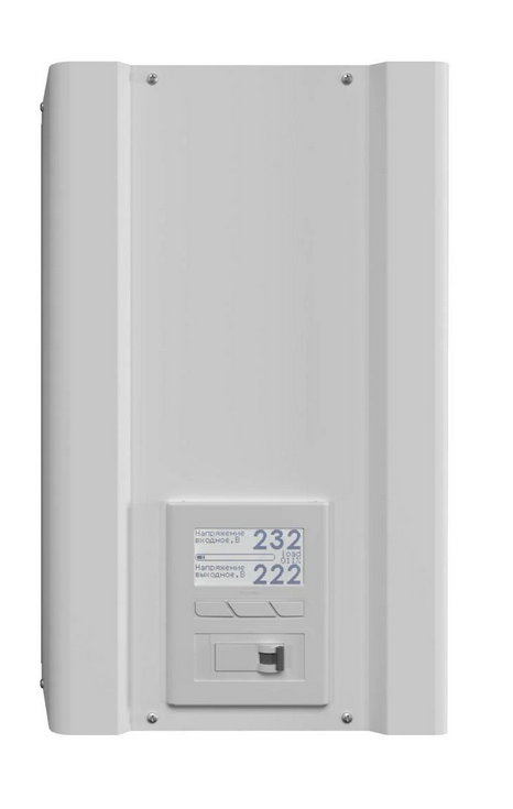 Стабилизатор напряжения однофазный Елєкс Ампер-Р У 16-1/40 v2.1 расширенный 9 кВт 40 А LCD-дисплей Стабилизатор напряжения однофазный Елєкс Ампер-Р У 16-1/40 v2.1 расширенный 9 кВт 40 А LCD-дисплей