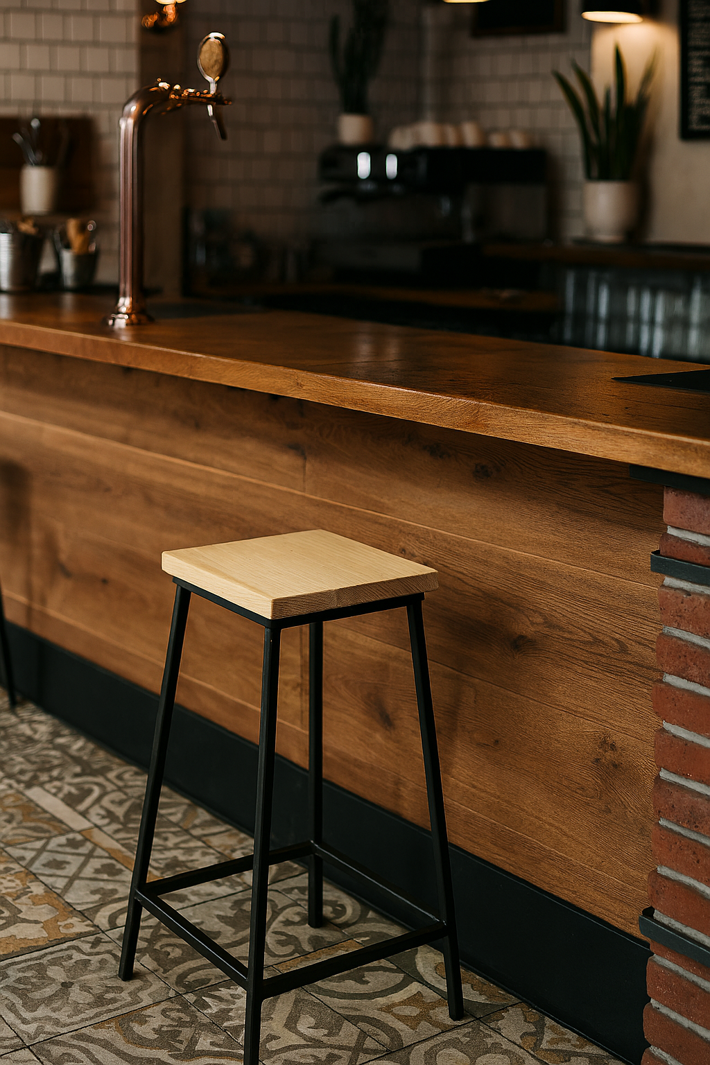 Стул барный EcoLoft IN-2517 в стиле лофт (26301536)