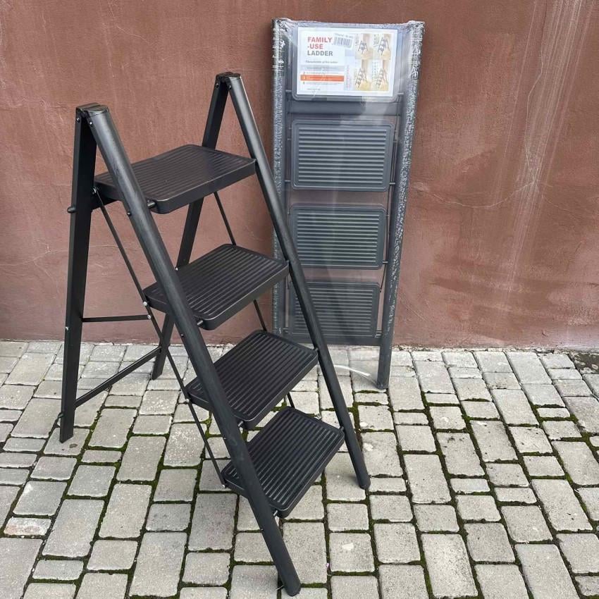 Лестница раскладная A-Plus SL-402 4 ступени (2776506724) - фото 6 Лестница раскладная A-Plus SL-402 4 ступени (2776506724) - фото 6