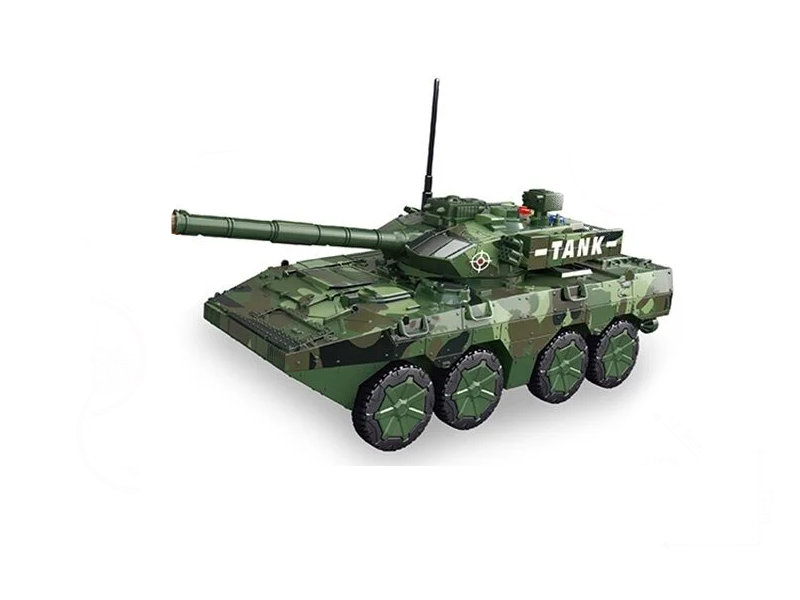 Танк игрушечный 58058 A подвижная башня с трещоткой/подсветка (24724993)