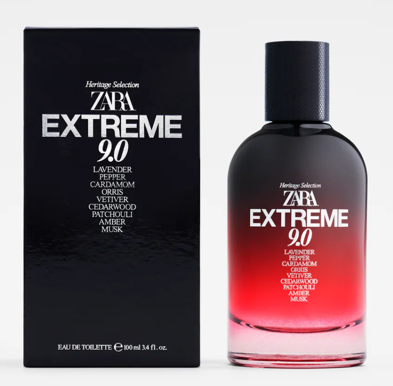 Парфуми чоловічі Zara Extreme 9.0 100 мл (Т000443)