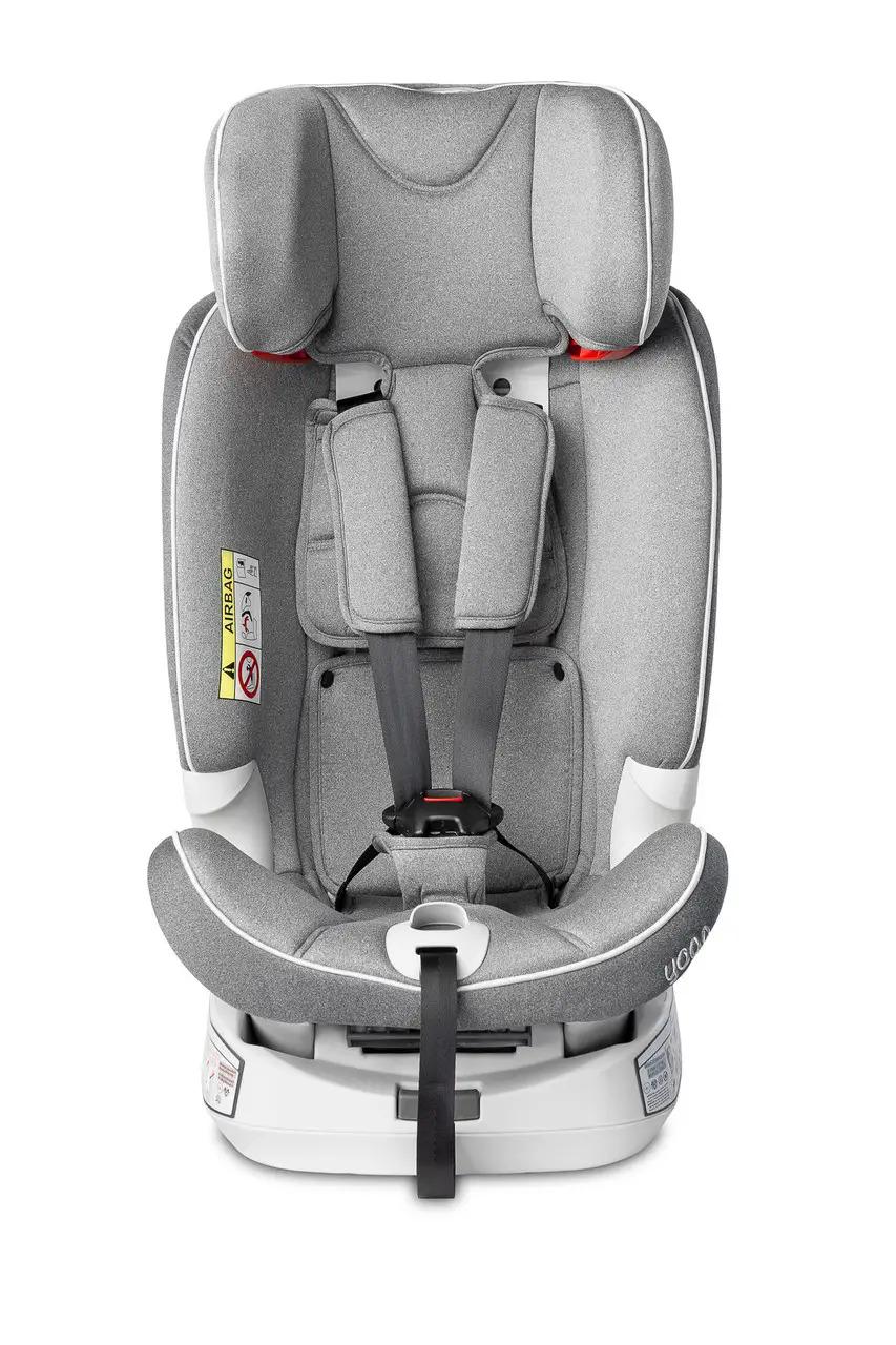 Автокрісло дитяче Caretero Yoga Isofix 0-36 кг 80х46х44 см Сірий (119928) - фото 2