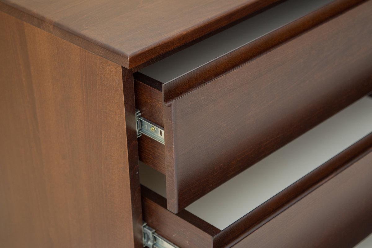 Комод Микс Мебель Техас 800х480х750 мм Темный орех (А0047614) - фото 4 Комод Микс Мебель Техас 800х480х750 мм Темный орех (А0047614) - фото 4