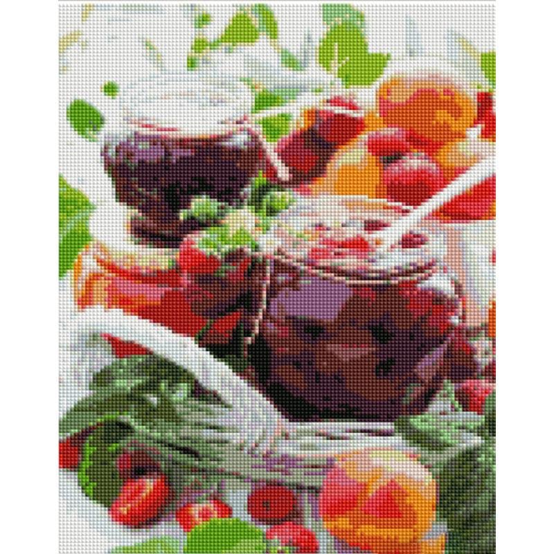 Набір для творчості алмазна картина Strateg Полуничне варення KB128 30x40 см (MTT-166558) Набір для творчості алмазна картина Strateg Полуничне варення KB128 30x40 см (MTT-166558)