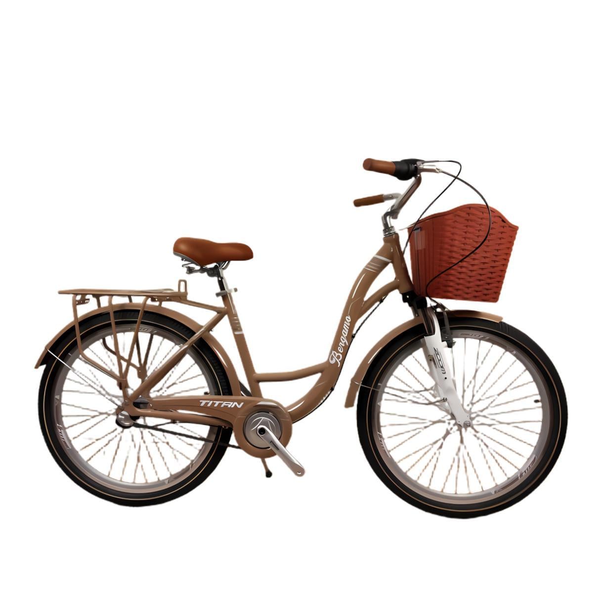 Велосипед Titan Bergamo NX 3 sp 26" 17" Латте (394)