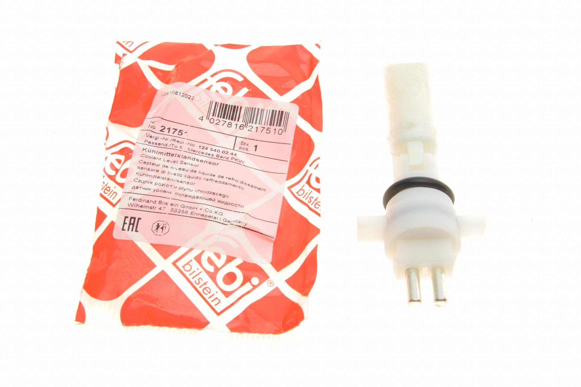 Датчик FEBI BILSTEIN уровня охлаждающей жидкости Mercedes E-class W124 (21751)