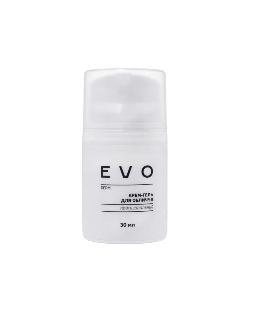 Крем-гель для обличчя протизапальний EVO DERM 30 мл Крем-гель для обличчя протизапальний EVO DERM 30 мл