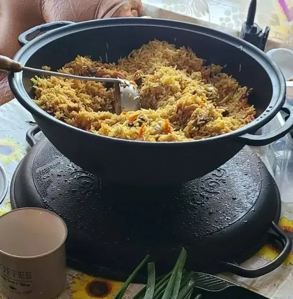 Котел узбецький Наша Майстерня WOK чавунний з кришкою 12 л - фото 3