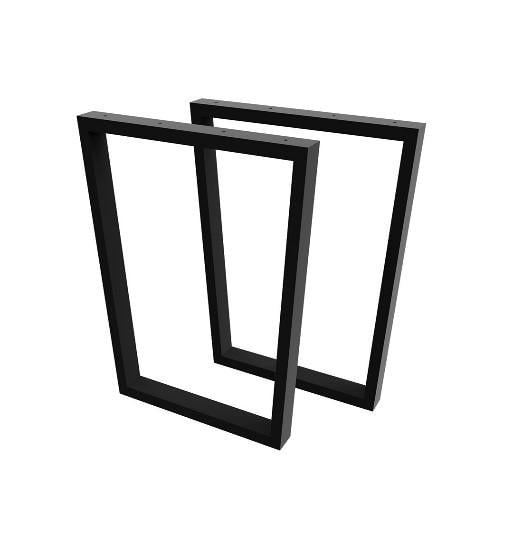 Опоры в стиле Лофт 50х25 600х720 мм Черный Опоры в стиле Лофт 50х25 600х720 мм Черный