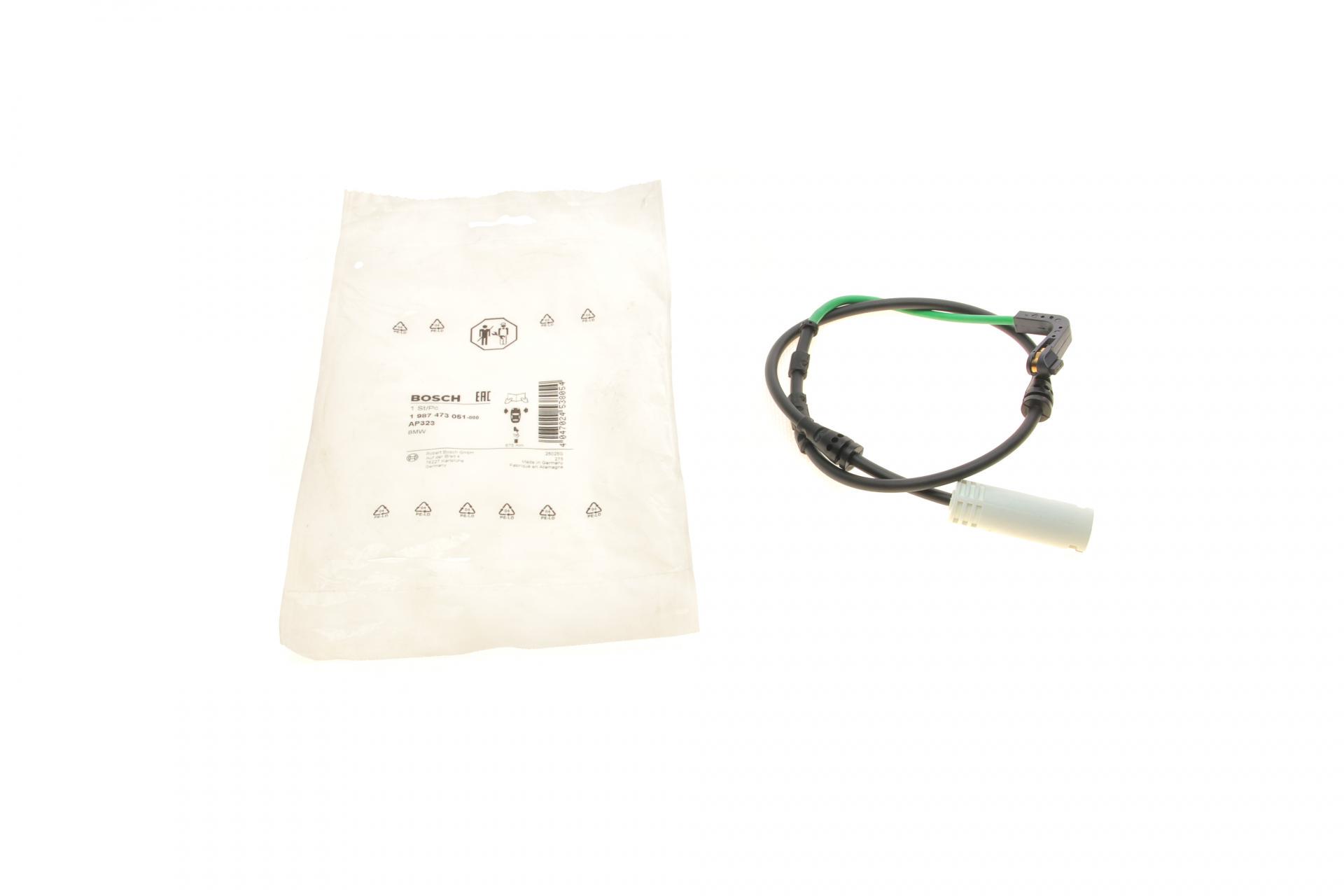 Датчик износа тормозных колодок передних BMW 3 E90/E92/E93 07-13 L 675 мм (1 987 473 051)