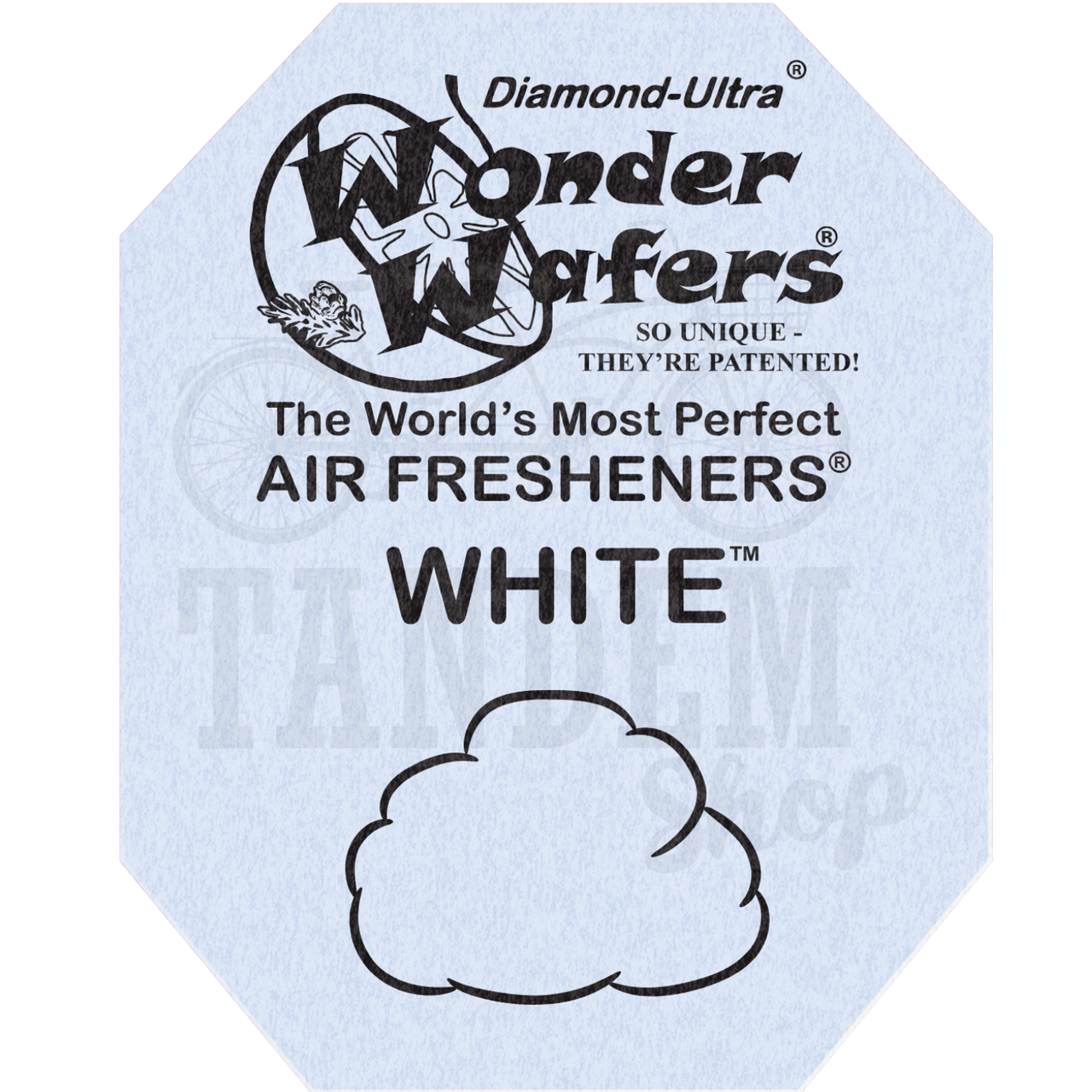 Ароматизатор в пластинке Wonder Wafers White 65x50 мм