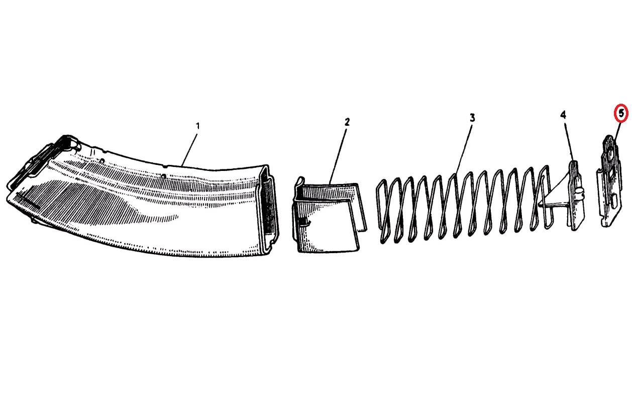 Кришка магазину АК-74 (1743283649) - фото 4 Кришка магазину АК-74 (1743283649) - фото 4