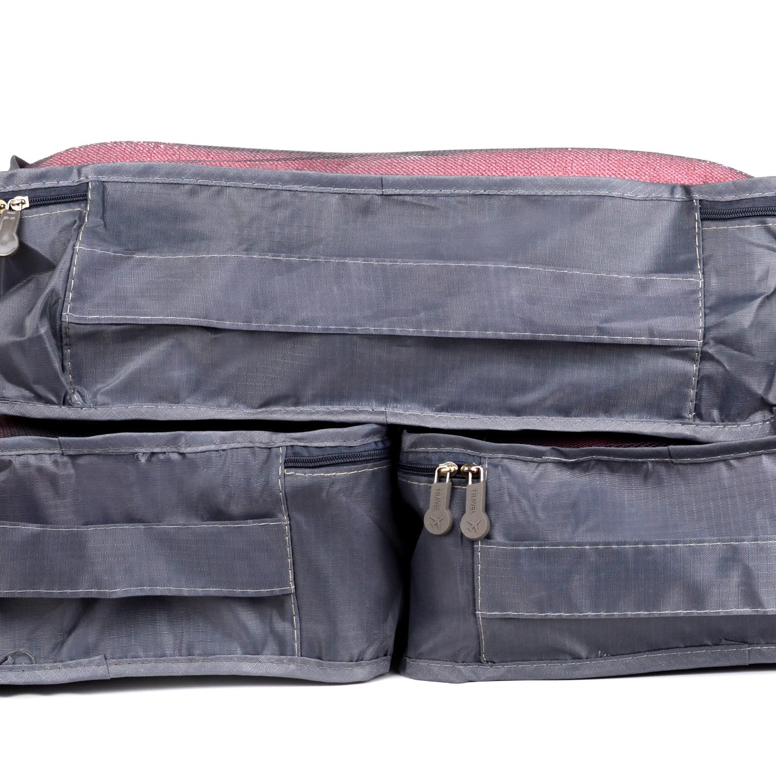 Набір органайзерів для подорожей та дому 6в1 нейлон водовідштовхувальний Сірий (КДО-15-1) - фото 6