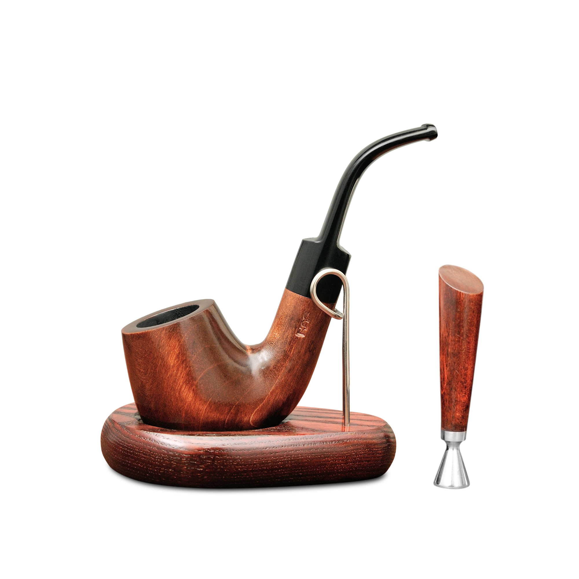 Курильна трубка KAFpipe Холмс №226 Груша з підставкою/тампером