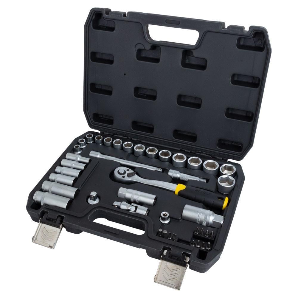 Набор торцевых насадок и бит Sigma CrV mid 3/8" 39 шт. (6003601) Набор торцевых насадок и бит Sigma CrV mid 3/8" 39 шт. (6003601)