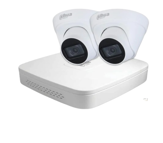 Комплект IP-відеоспостереження Dahua IP KIT 2x2MP Indoor