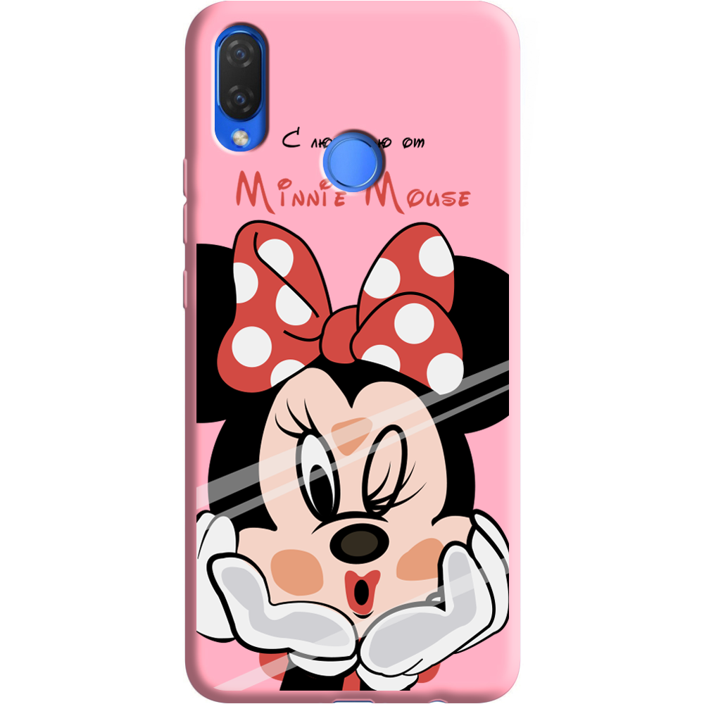 Чехол Boxface Huawei P Smart Plus Lady M Розовый силикон (34912-cc59-36132)