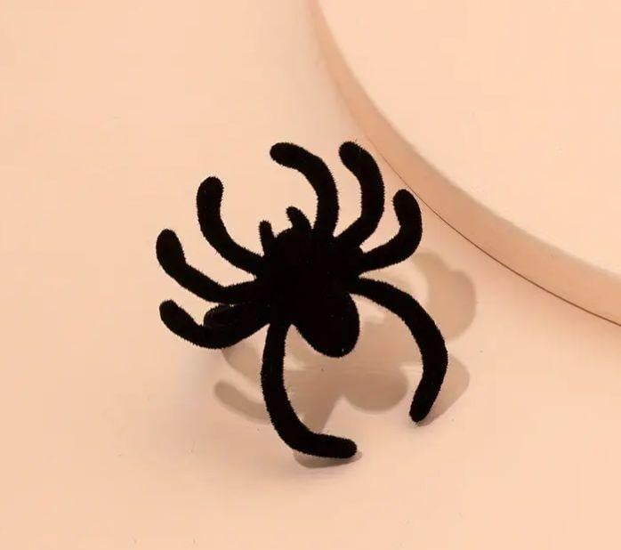Кольцо Паук Черный (2540163672)