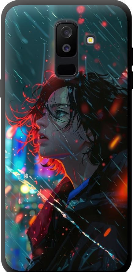 Чехол на Samsung Galaxy A6 Plus 2018 Ночные огни (6096b-1495-42517) Чехол на Samsung Galaxy A6 Plus 2018 Ночные огни (6096b-1495-42517)