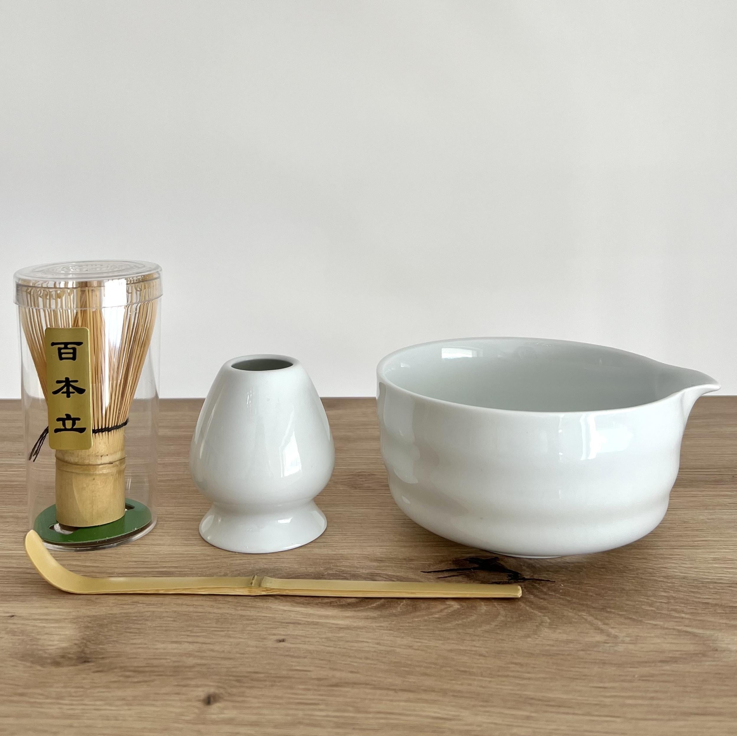 Набор посуды для приготовления чая-матча Kiyora White (2964608182)