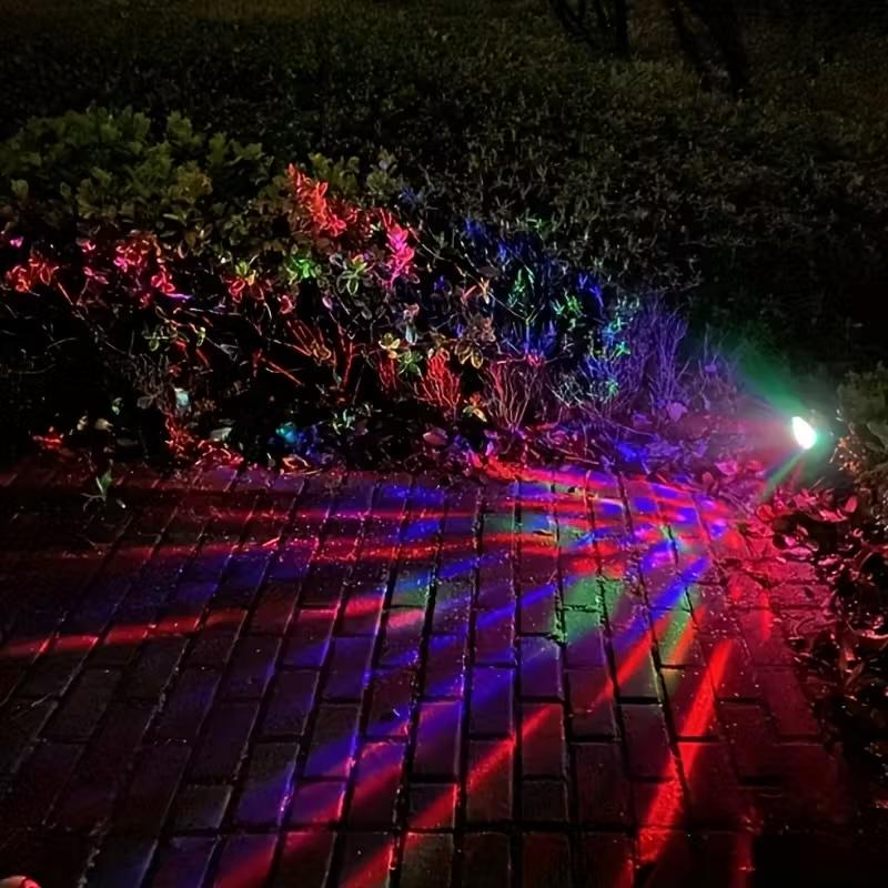 Фонарь-проекторуличный с солнечной панелью LED RGB (29528410) - фото 4