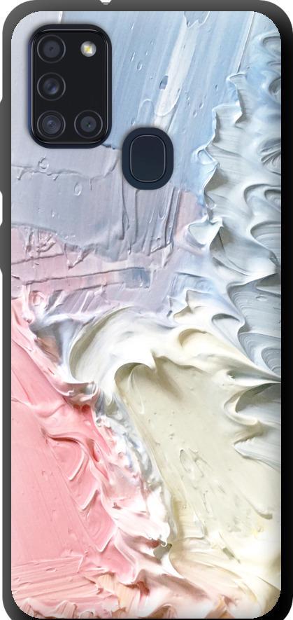 Чехол на Samsung Galaxy A21s A217F Пастель v1 (3981b-1943-42517)