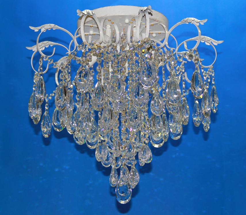 Кришталева люстра L78230/560/5 YB SJ Золото/Білий (AN000785)