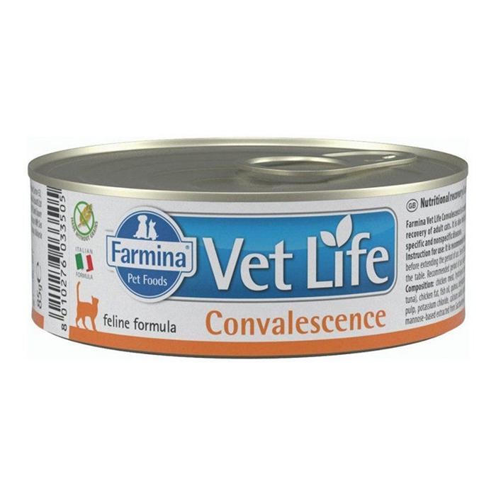 Консервы Farmina Cat Vet Life Convalescence для кошек в период выздоровления 85 г (166138)
