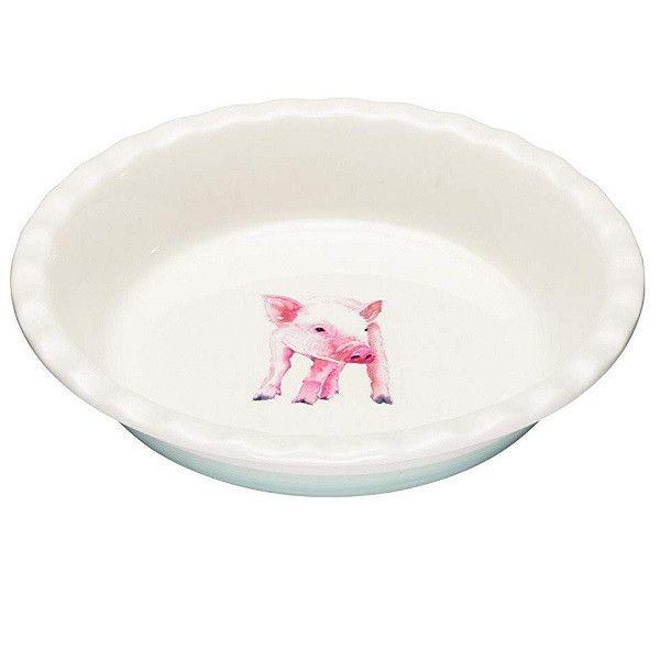 Блюдо Kitchen Craft Apple Farm Свинка 26 см (773951)