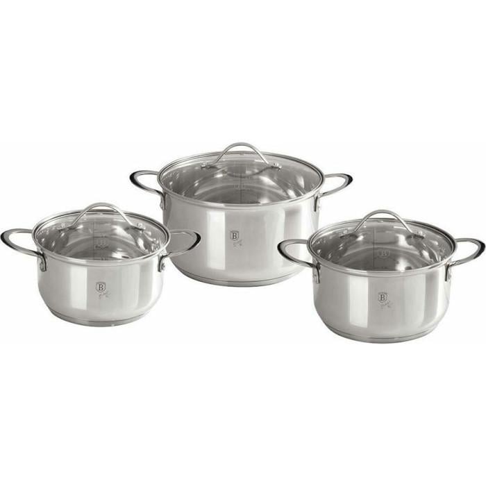 Набір посуду Berlinger Haus Silver Jewellery Collection 6 пр. (BH-6662)