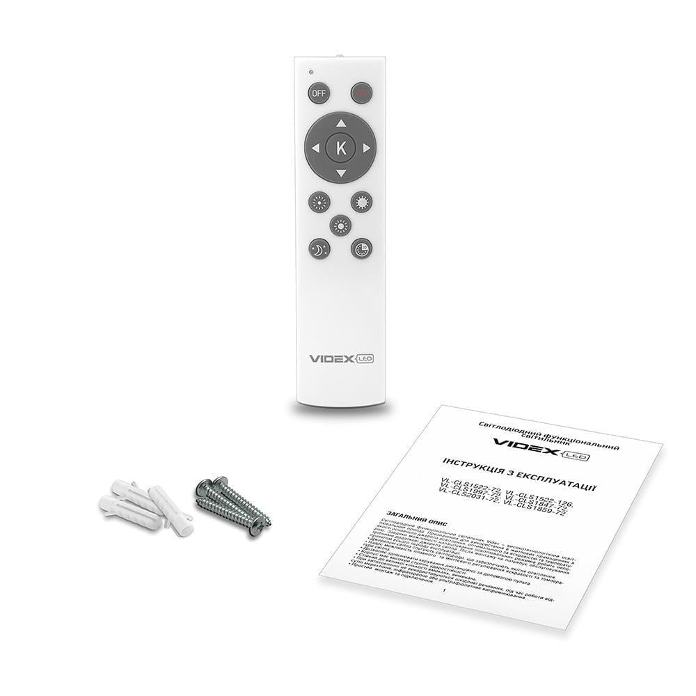 Світильник світлодіодний Videx VL-CLS2031-72 72 Вт 2800-6200 K (25543) - фото 11 Світильник світлодіодний Videx VL-CLS2031-72 72 Вт 2800-6200 K (25543) - фото 11