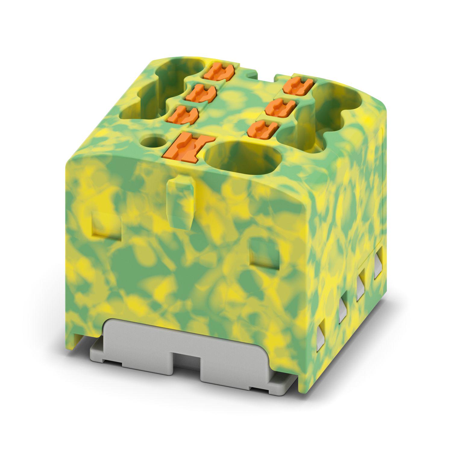 Блок розподільний Phoenix Contact PTFIX 4/6X1,5 GNYE Push-in 450V 17,5A Жовто-зелений (1765187) Блок розподільний Phoenix Contact PTFIX 4/6X1,5 GNYE Push-in 450V 17,5A Жовто-зелений (1765187)