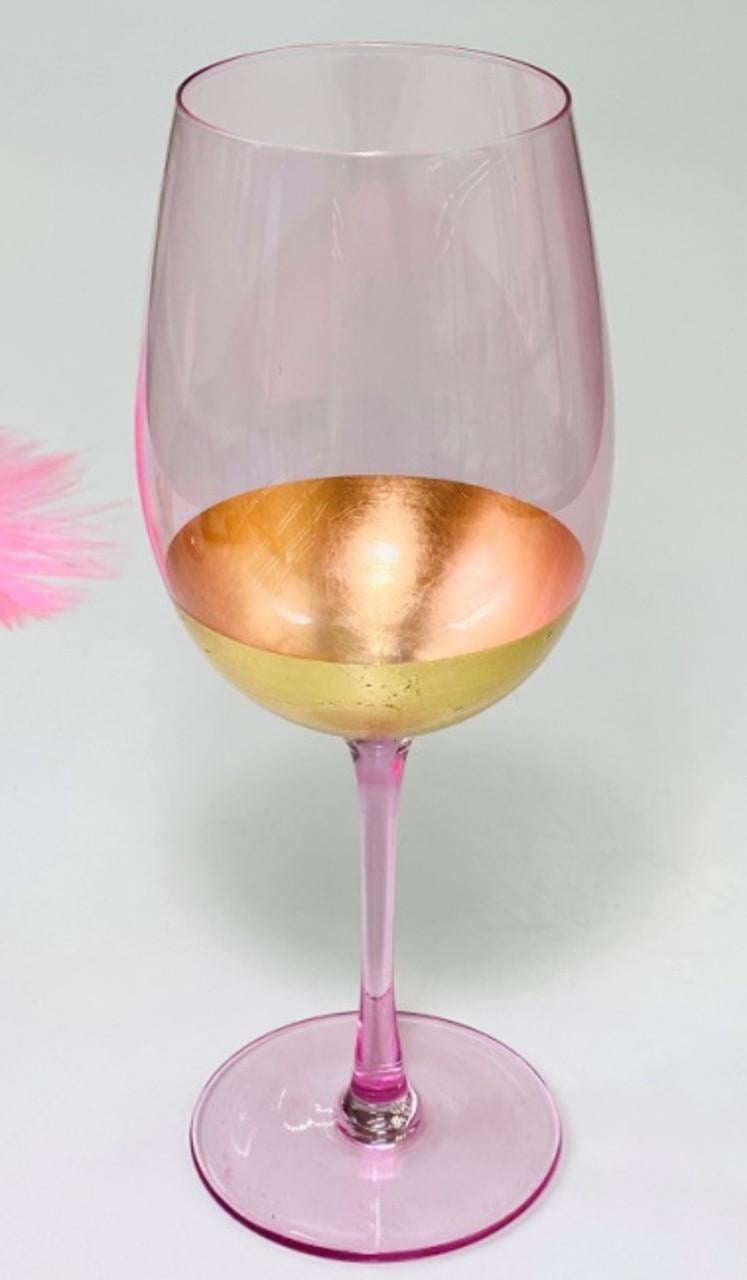 Келих для вина із золотим обідком 625 мл Рожеве золото (21-AT10240) - фото 10 Келих для вина із золотим обідком 625 мл Рожеве золото (21-AT10240) - фото 10