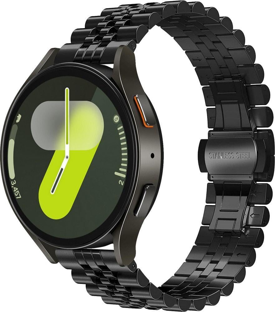 Браслет металлический Stech для Galaxy Watch 7 Black (37474-2B)