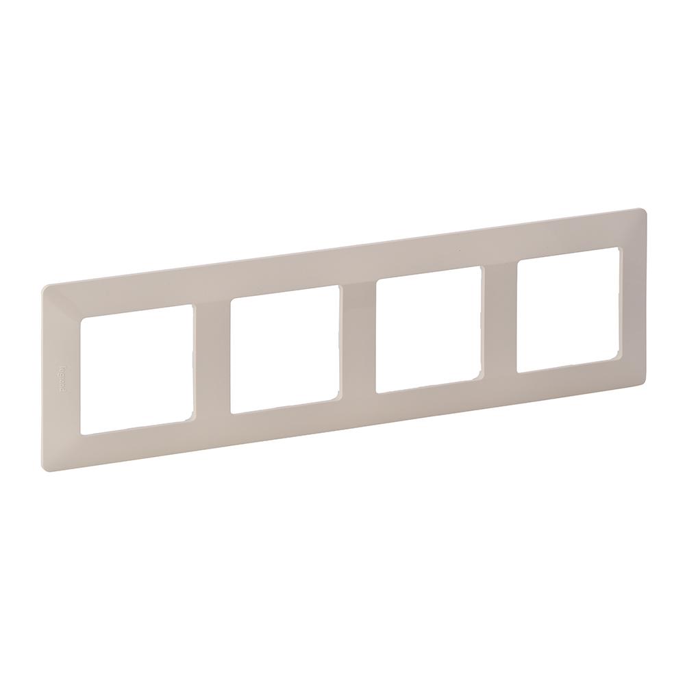 Рамка Legrand Valena Life 4-постовая Слоновая кость (754044) Рамка Legrand Valena Life 4-постовая Слоновая кость (754044)