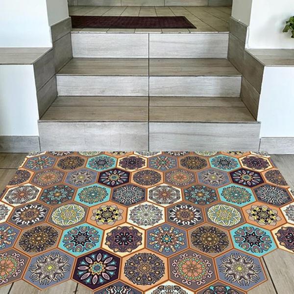 Коврик придверный Скандинавская сота 120х78 см (КС-29) - фото 2 Коврик придверный Скандинавская сота 120х78 см (КС-29) - фото 2