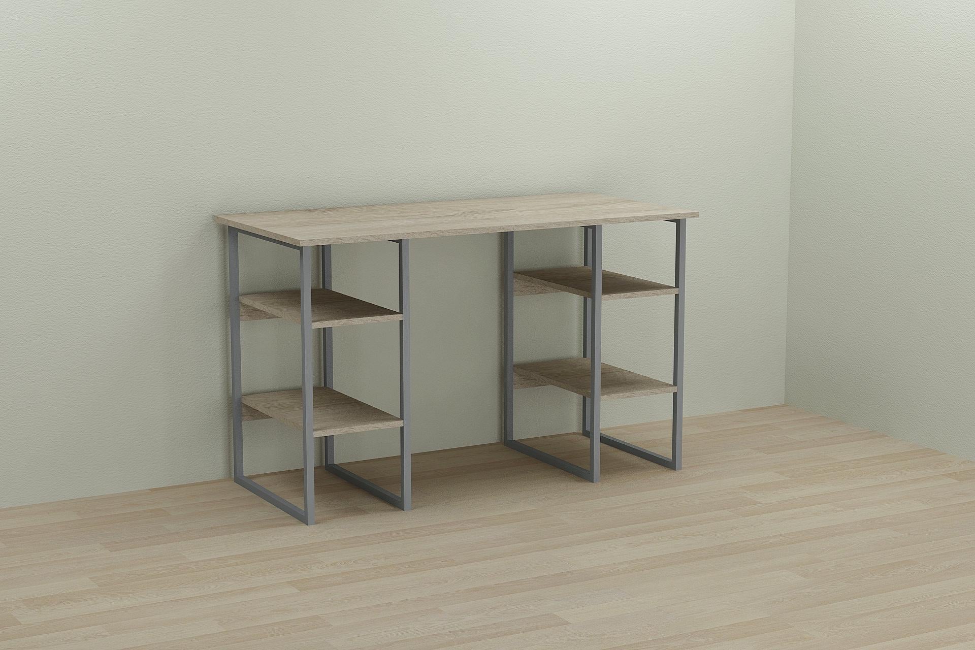 Компьютерный стол Ferrum-decor Карен ДСП 16 мм 75x120x70 см Серый/Дуб Сонома (FRD-102439) Компьютерный стол Ferrum-decor Карен ДСП 16 мм 75x120x70 см Серый/Дуб Сонома (FRD-102439)