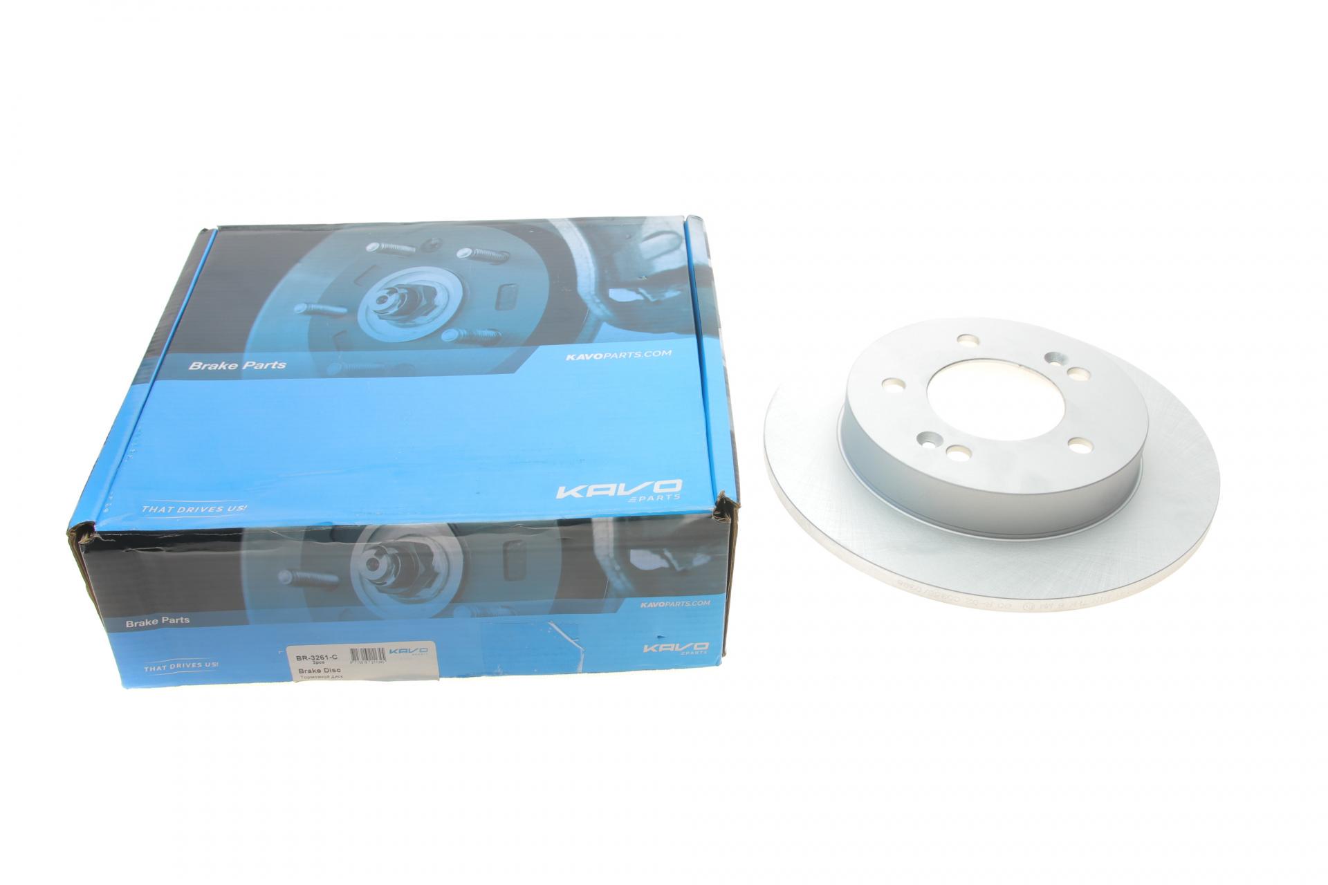 Диск тормозной задний KAVO PARTS для Hyundai ix20/Kia Venga 1.4/1.6 CRDi 10- 258x10 мм (BR-3261-C) Диск тормозной задний KAVO PARTS для Hyundai ix20/Kia Venga 1.4/1.6 CRDi 10- 258x10 мм (BR-3261-C)
