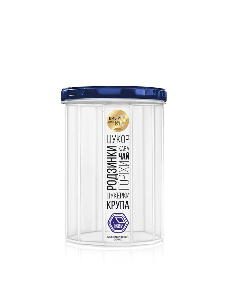 Контейнер для сыпучих Народный продукт 650 мл 24 шт. (6346) Контейнер для сыпучих Народный продукт 650 мл 24 шт. (6346)