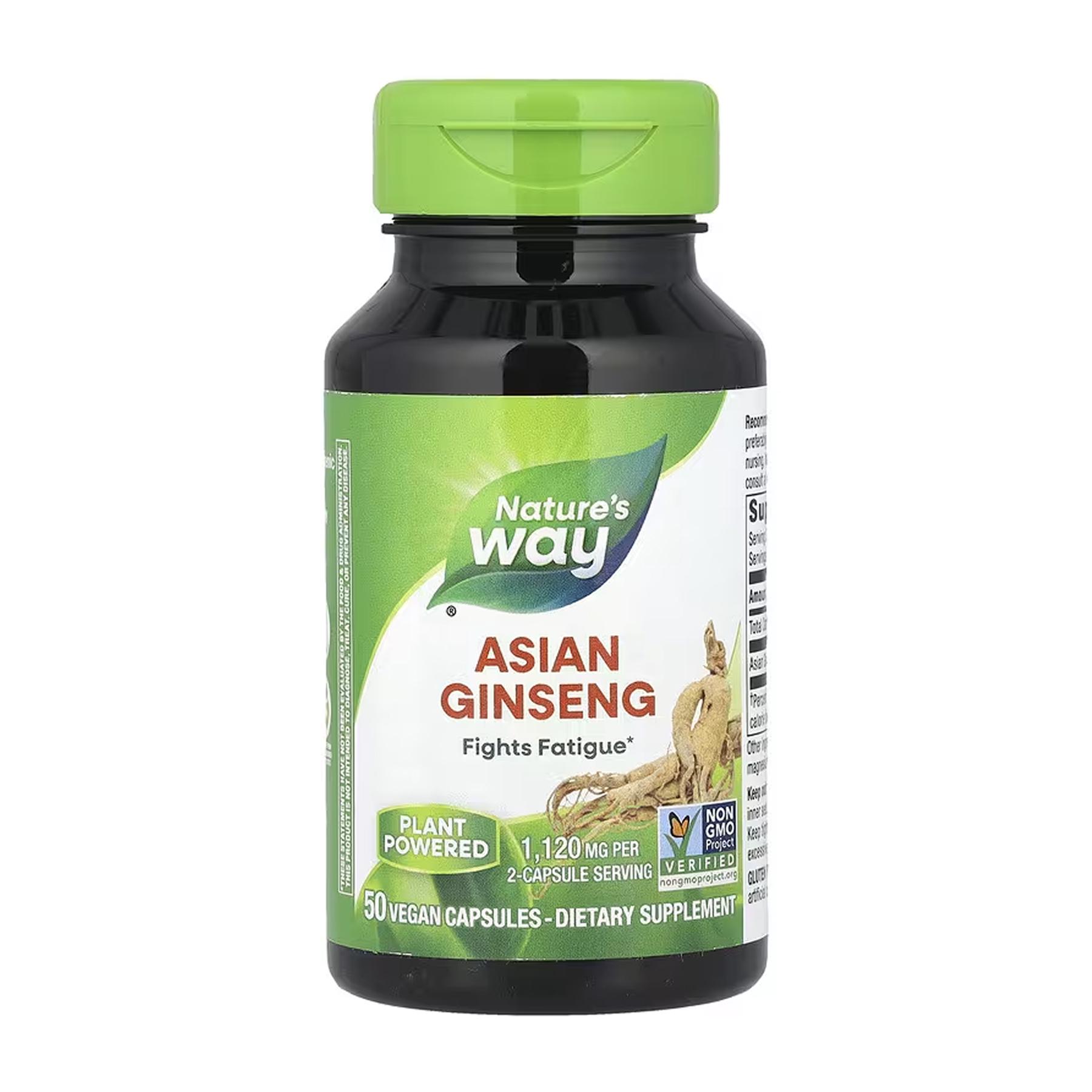 Коллекционная банкнота Азиатский женьшень Nature's Way Asian Ginseng 50 кап.