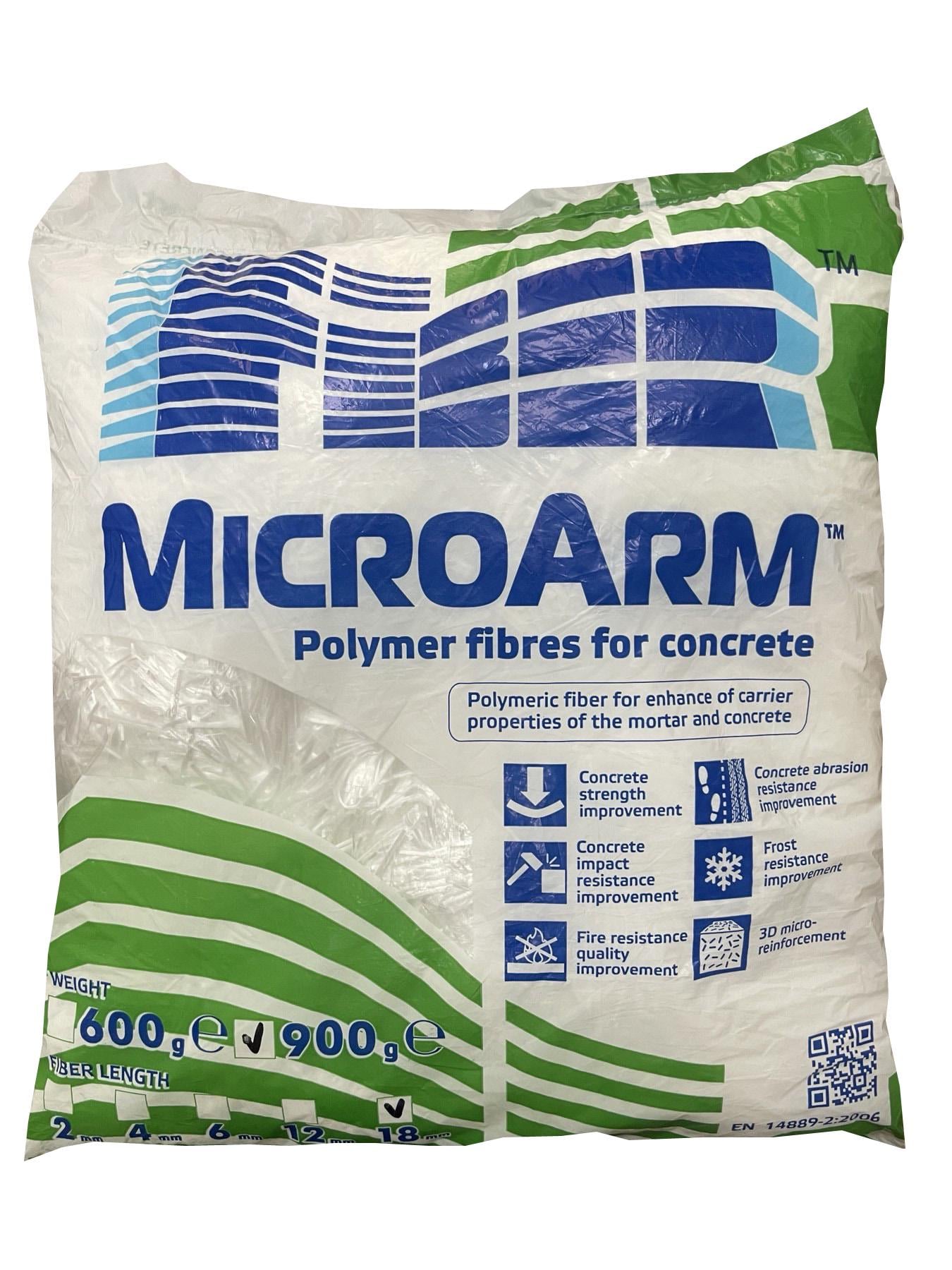 Фибра полипропиленовая Fiber MicroArm 18 мм 0,9 кг (36562784)