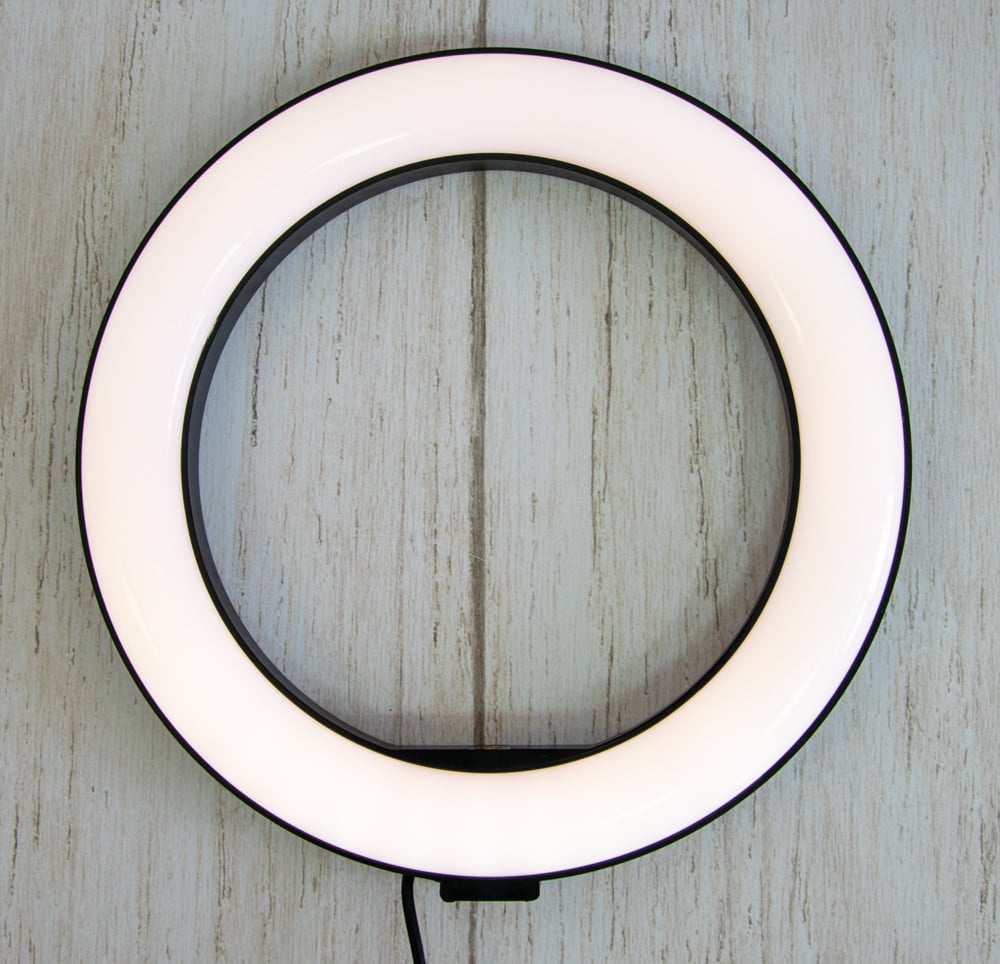 Светодиодное LED кольцо для селфи Ring Fill Light 7326 20 см (1008046-Black-1) - фото 6